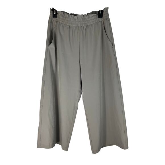 Kyodan Wide Leg Crop Pull On Pant - Picture 1 of 5